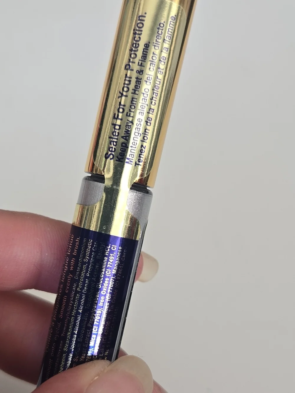 SeneGence ShadowSense Long-Lasting Eye Shadow - Deep Blue with Gold Cap
